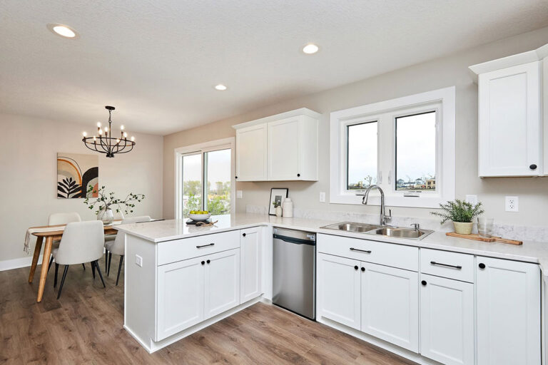 smart open concept kitchen