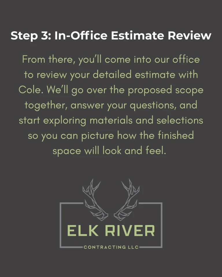 Instagram post from elkrivercontracting. This post is in position 3.