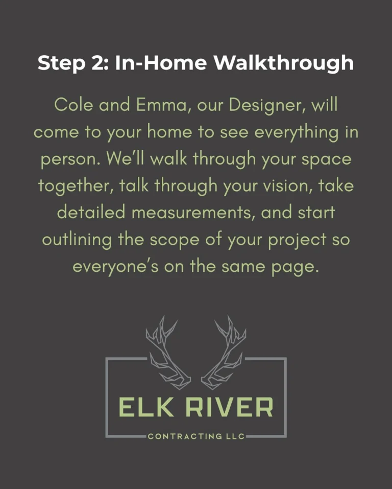 Instagram post from elkrivercontracting. This post is in position 2.